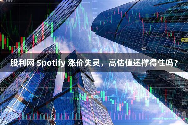 股利网 Spotify 涨价失灵，高估值还撑得住吗？